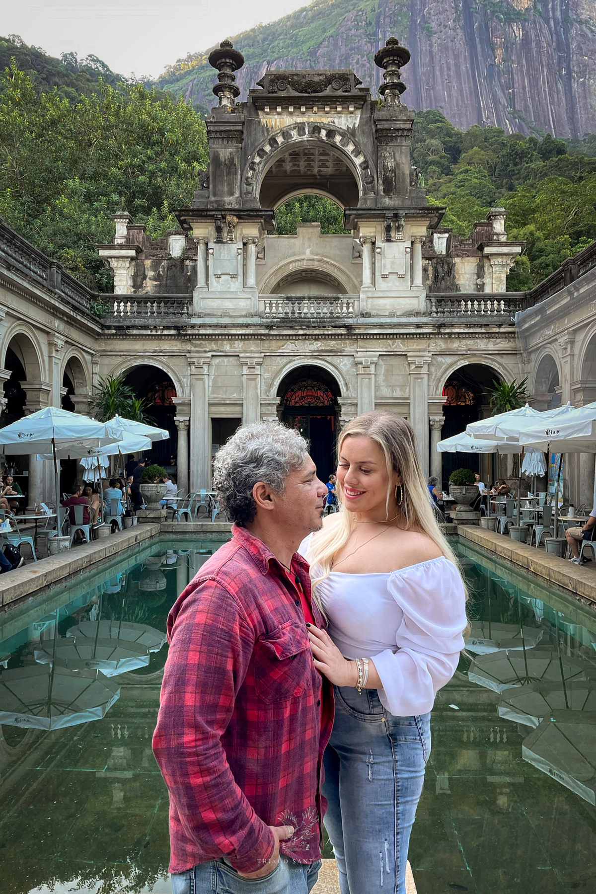 Ensaio pré wedding ambiente externo Parque Laje