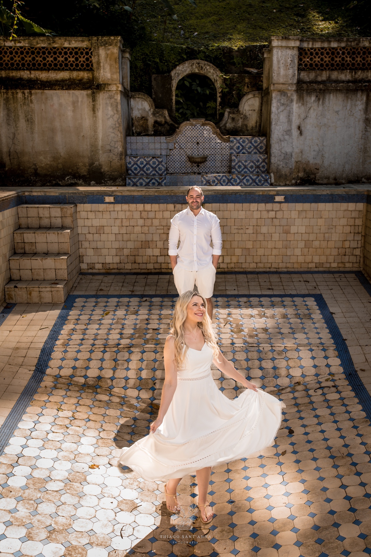 Ensaio pré wedding ambiente externo museu do açude