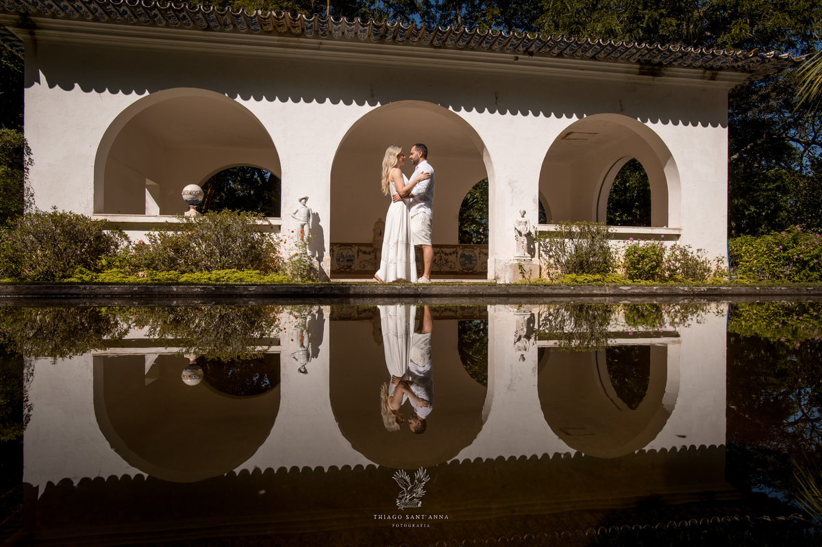 Ensaio pré wedding ambiente externo museu do açude