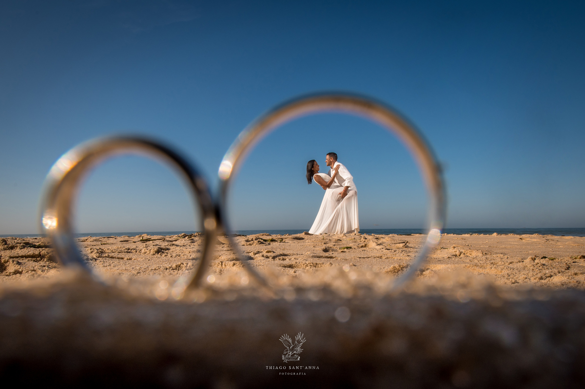 Ensaio pré wedding ambiente externo paisagem Grumari