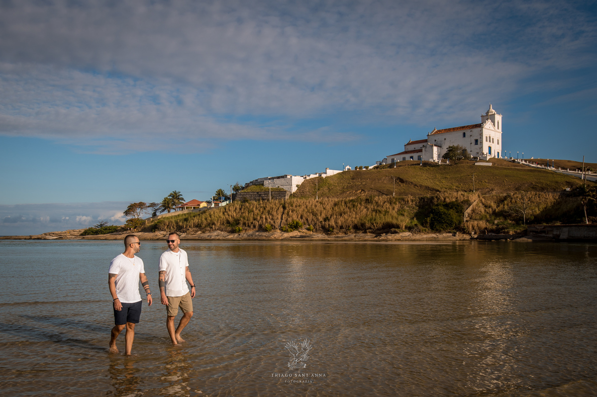 Ensaio pré wedding ambiente externo paisagem praia saquarema