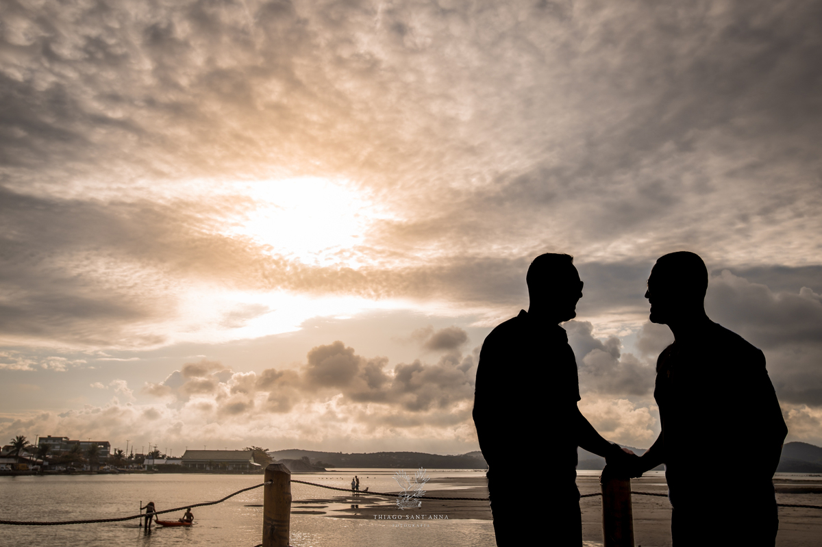 Ensaio pré wedding ambiente externo paisagem praia saquarema