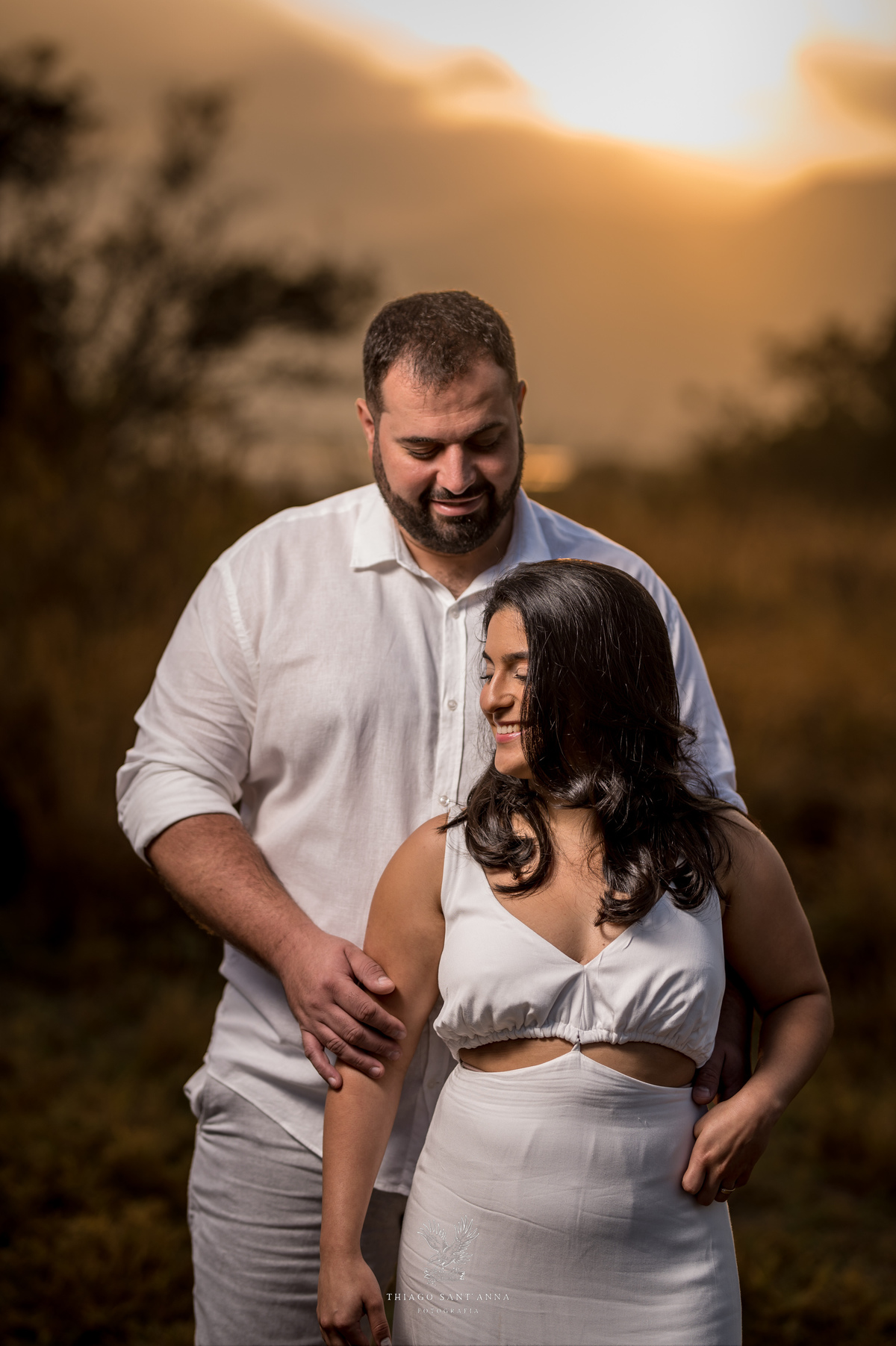 Ensaio pré wedding ambiente externo camboinhas niterói vegetação paisagem