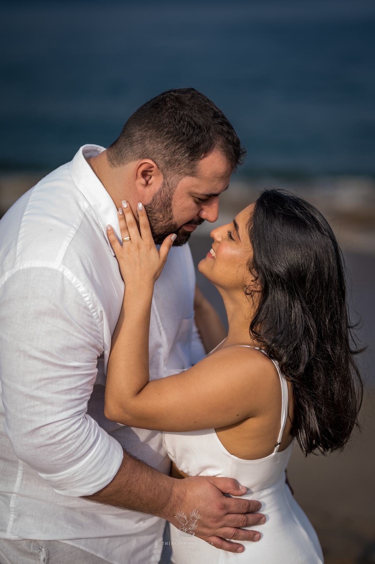 Ensaio pré wedding ambiente externo camboinhas niterói paisagem praia
