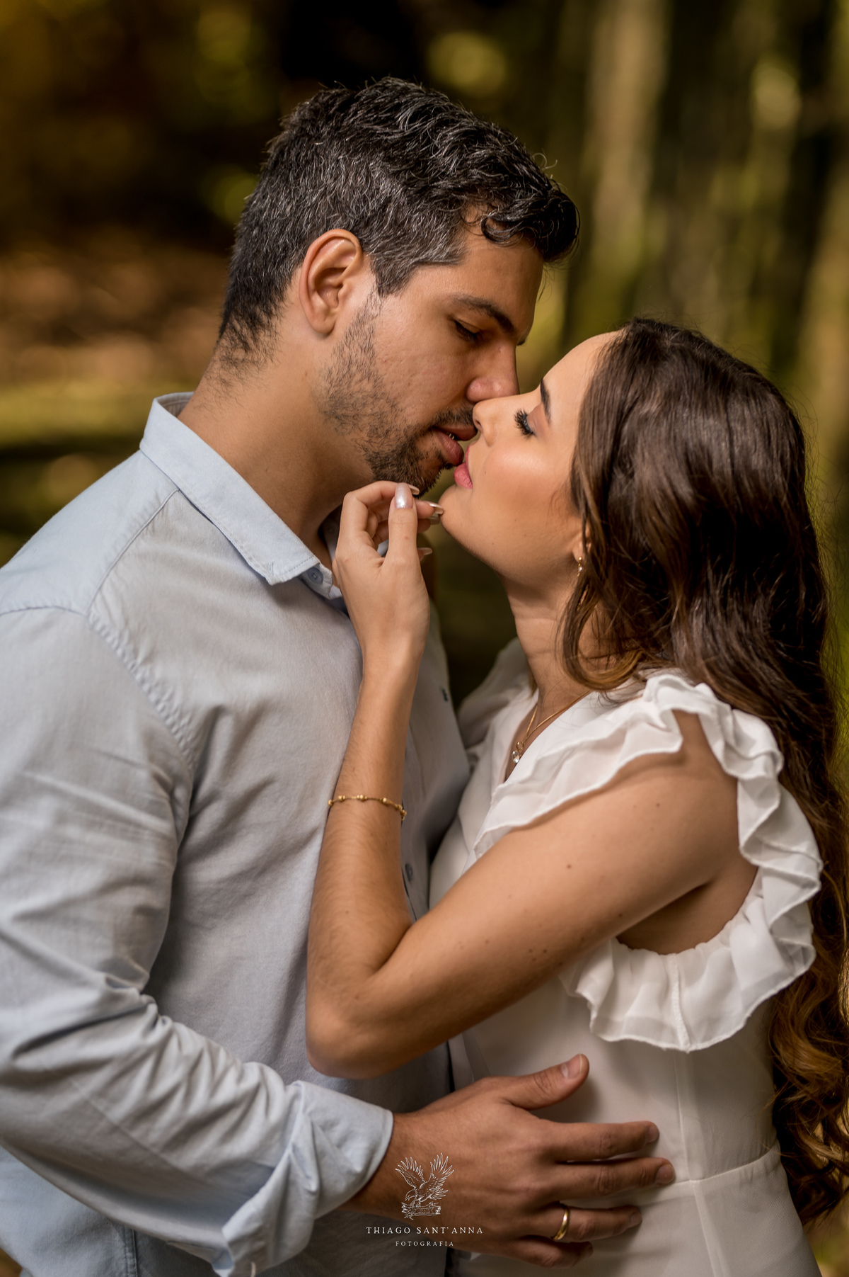 Ensaio pré wedding ambiente externo floresta da tijuca cachoeira vegetação