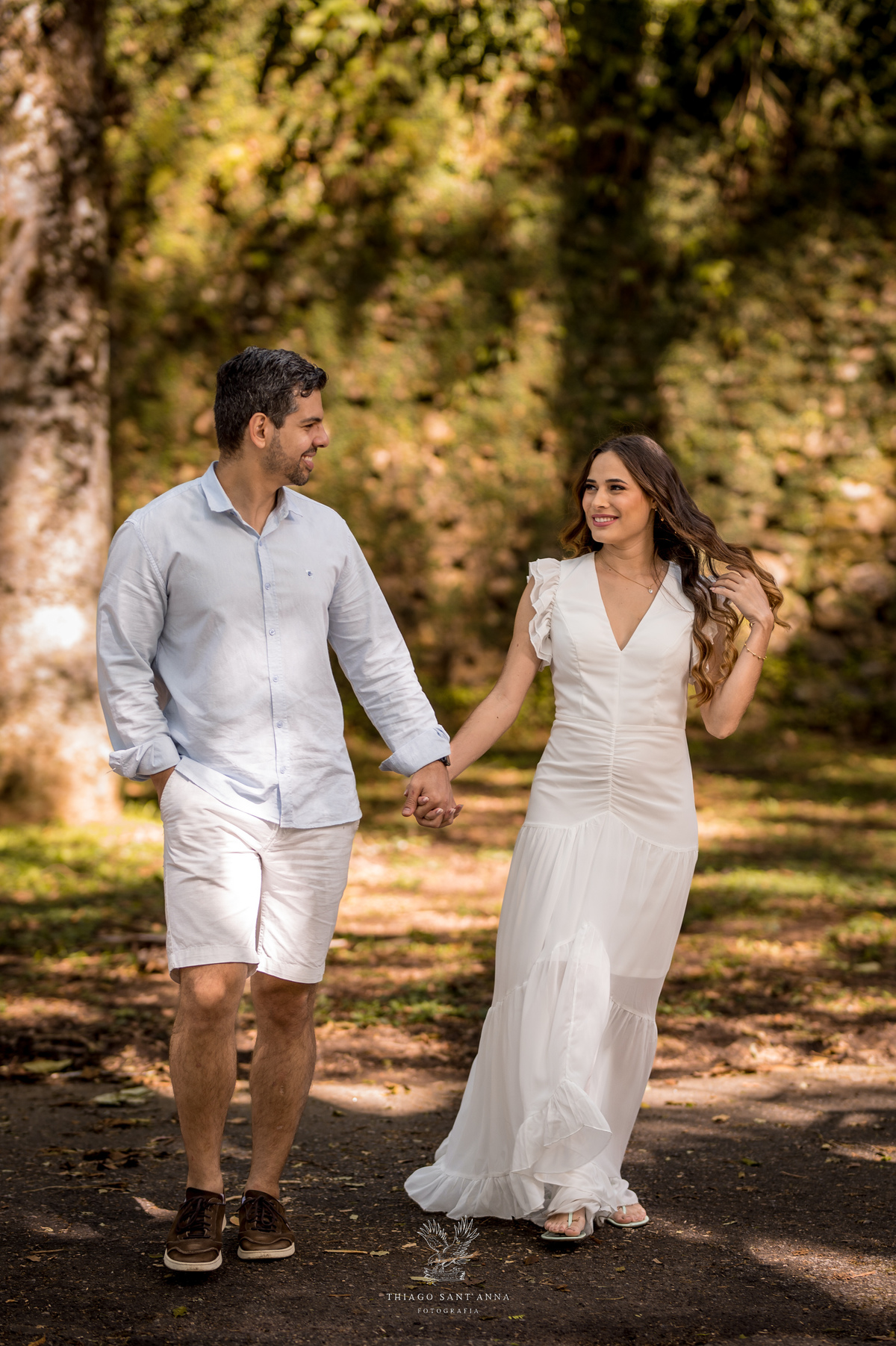 Ensaio pré wedding ambiente externo floresta da tijuca cachoeira vegetação