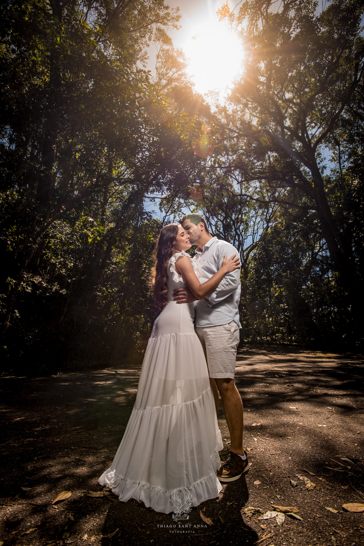 Ensaio pré wedding ambiente externo paisagem vista chinesa
