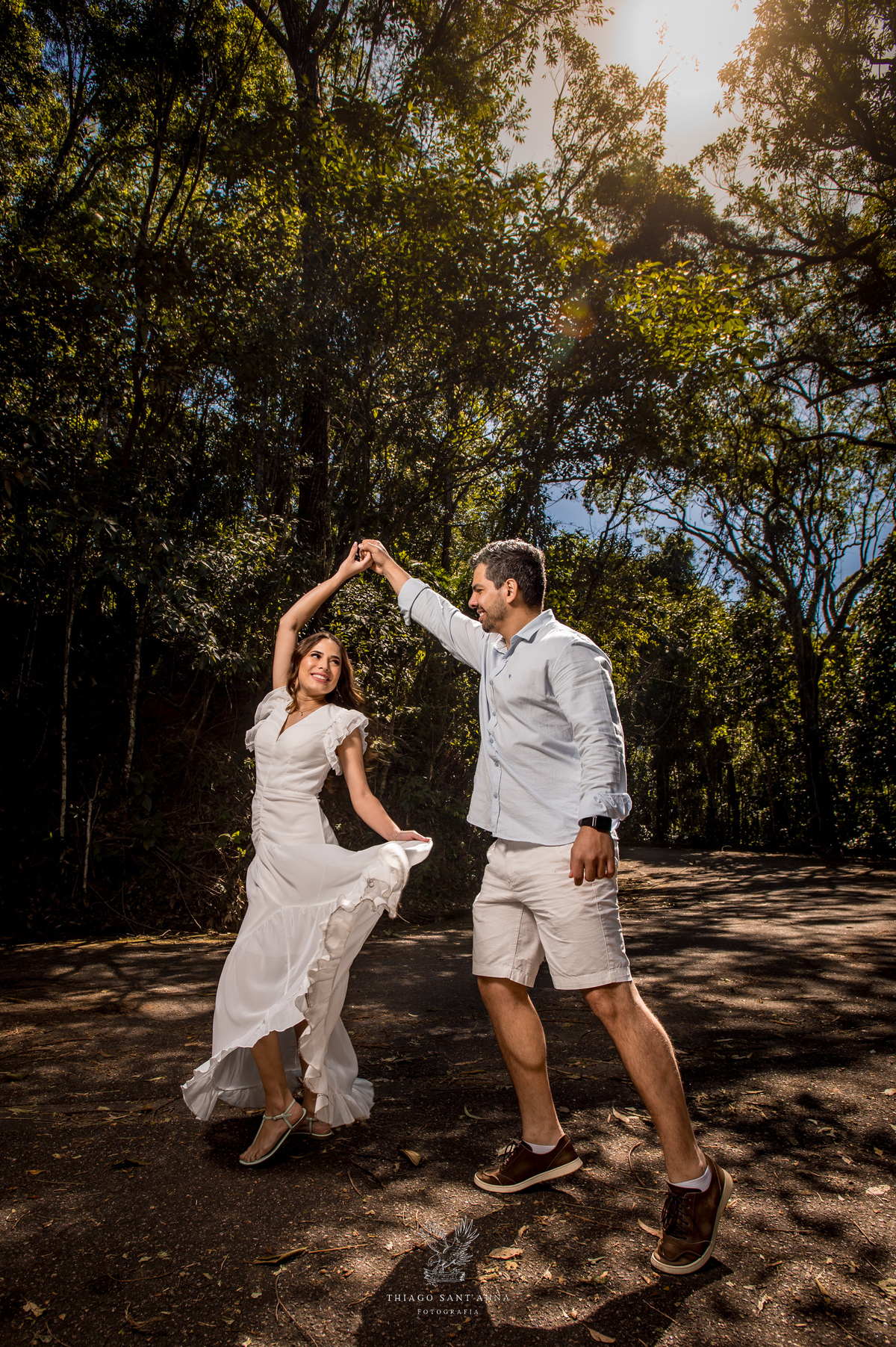 Ensaio pré wedding ambiente externo paisagem vista chinesa