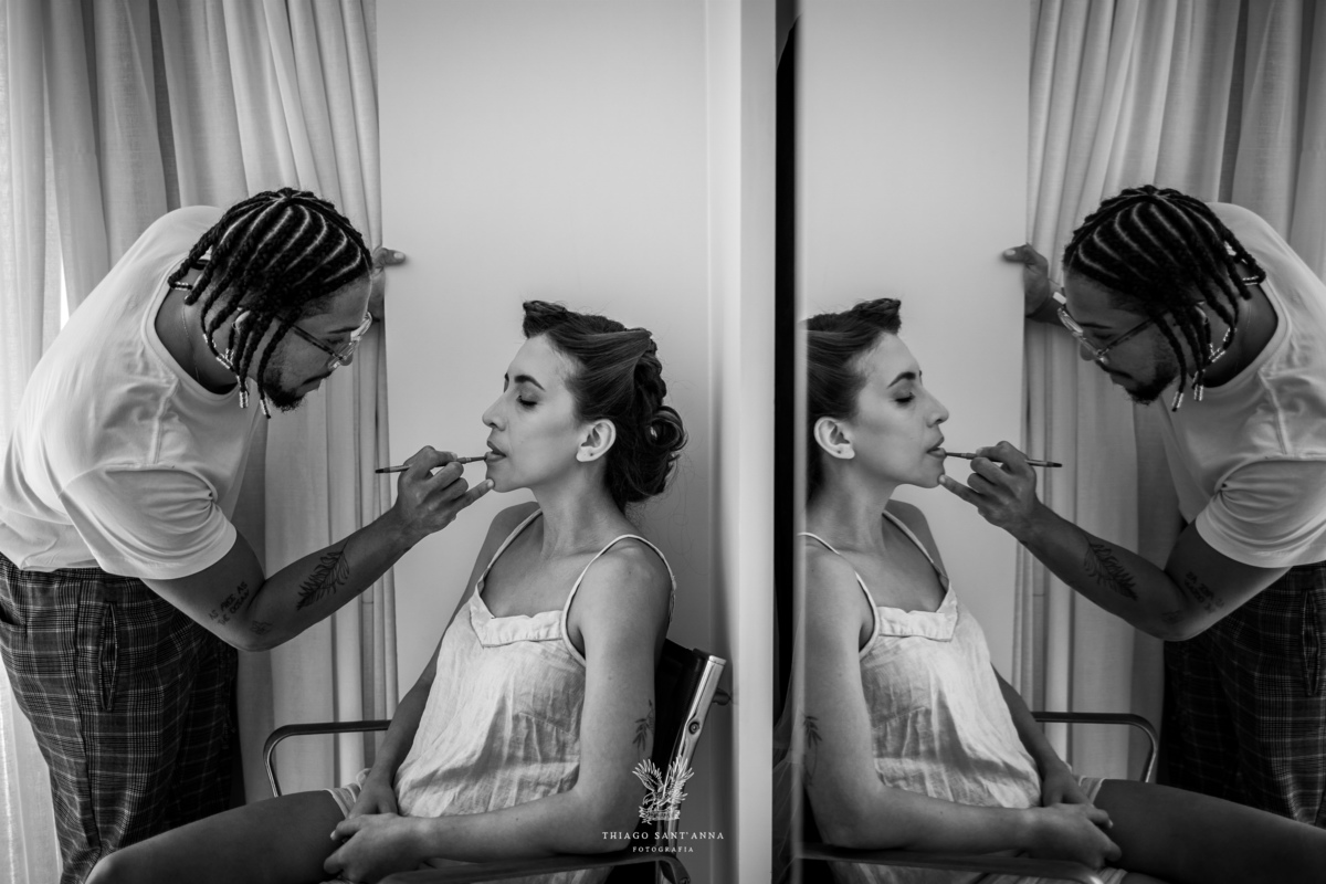 Maquiagem da noiva Pré Wedding.