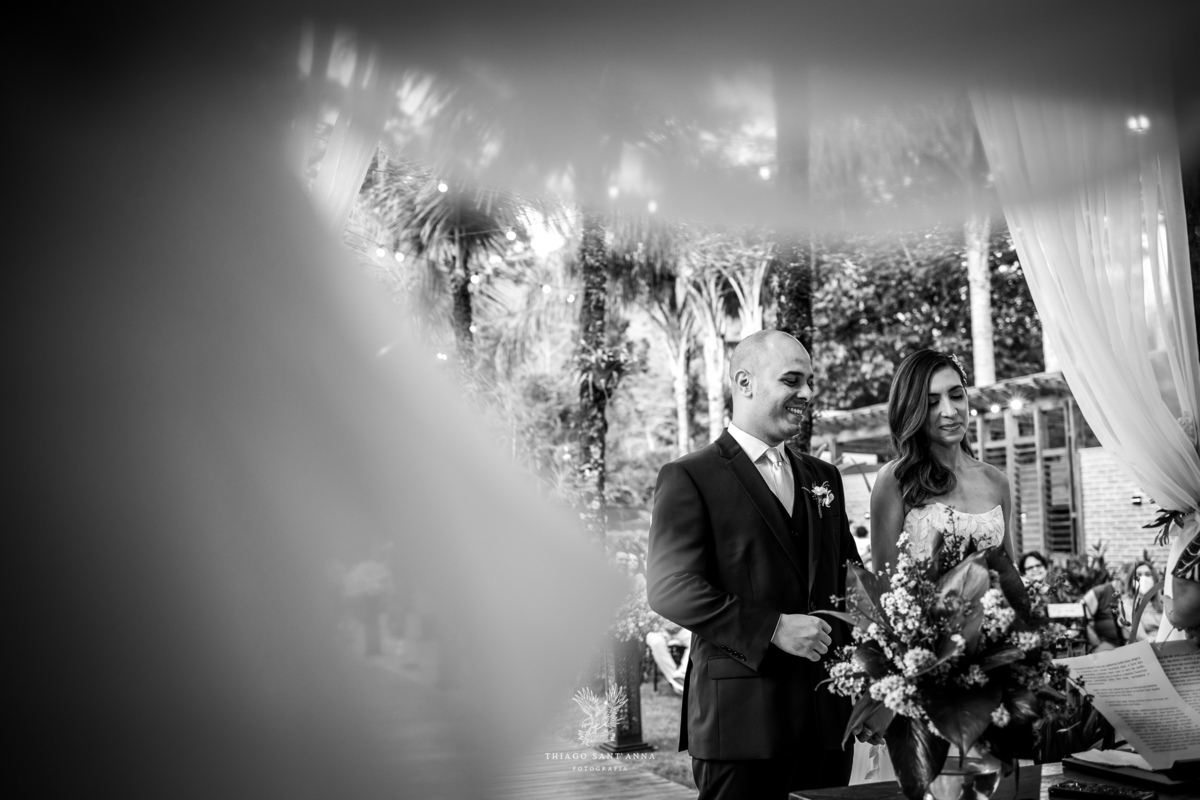 Cerimônia de casamento.