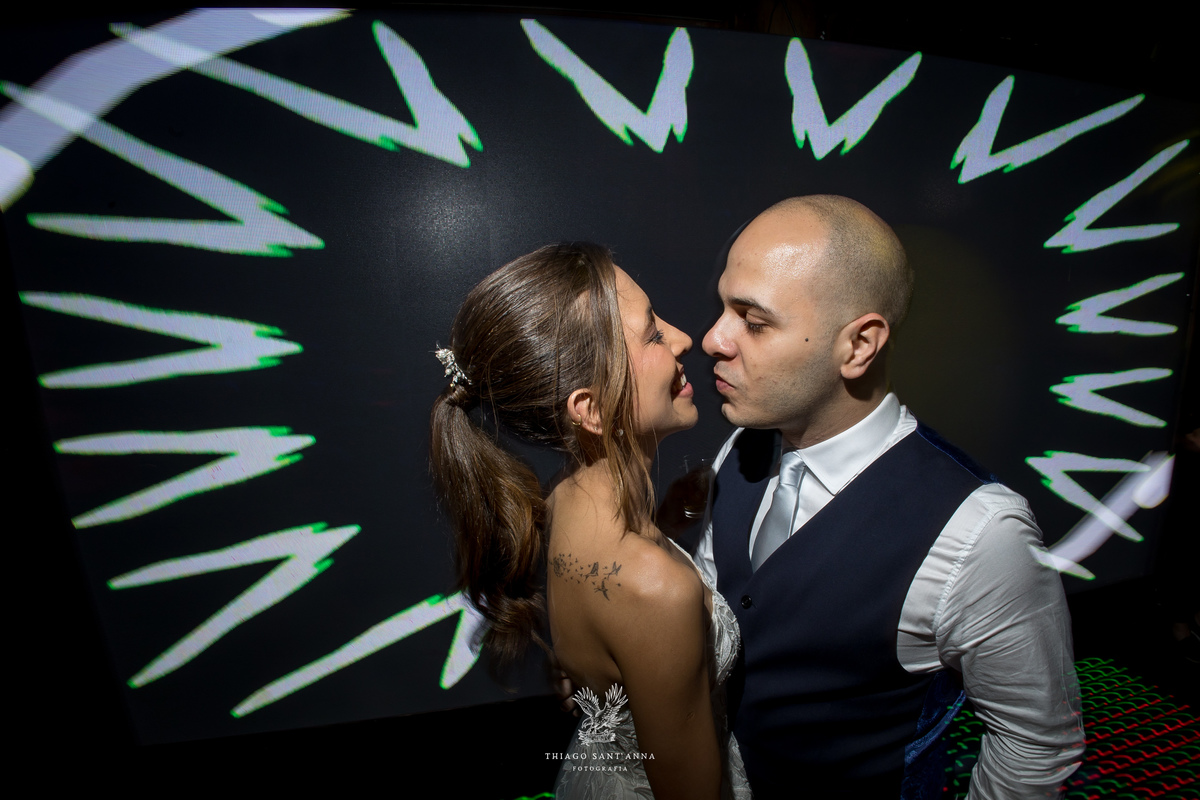 Ideias de fundo para tirar fotos no casamento.