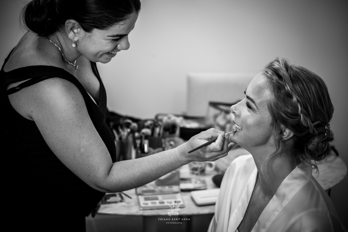 Maquiagem no Pré Wedding.