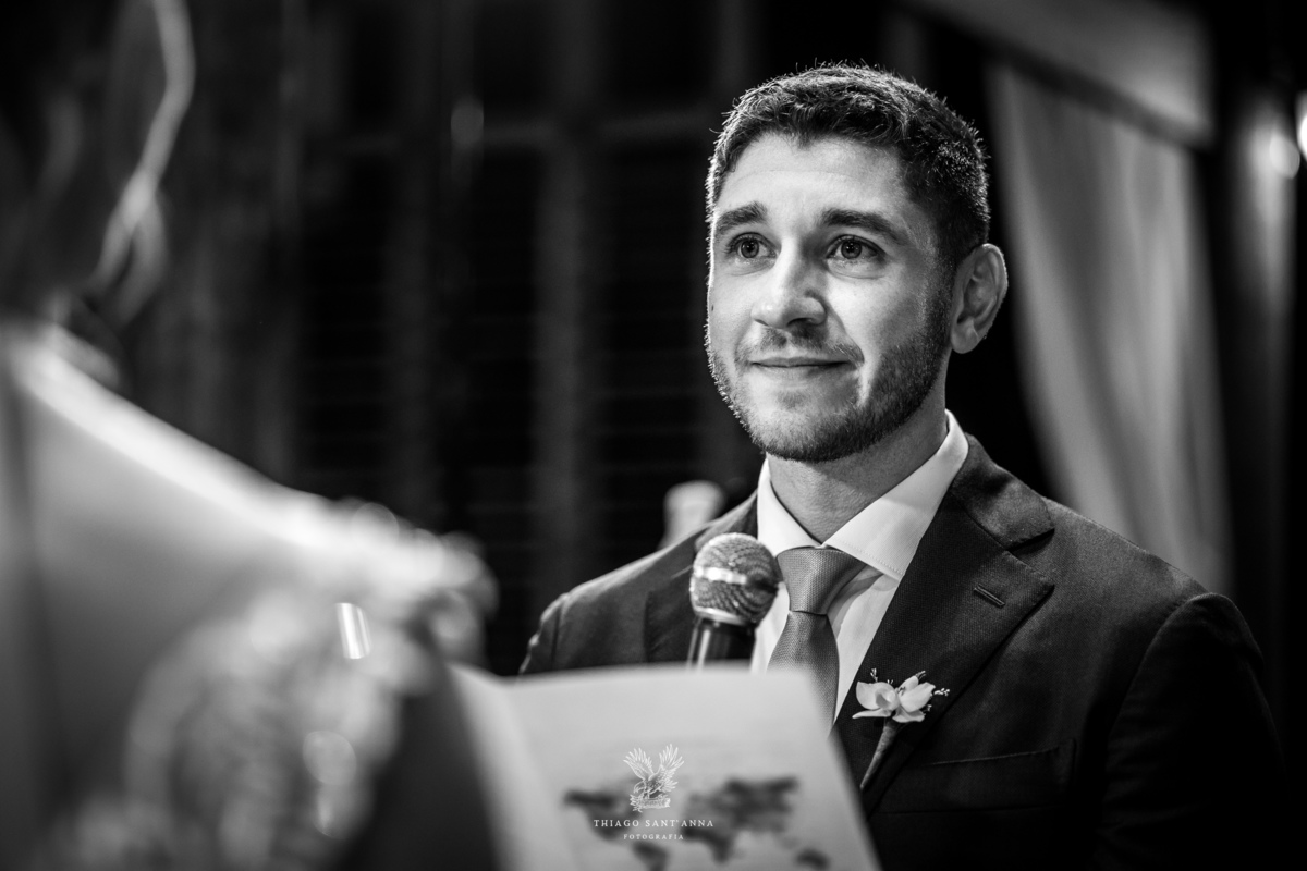 Troca de votos dos noivos casamento.