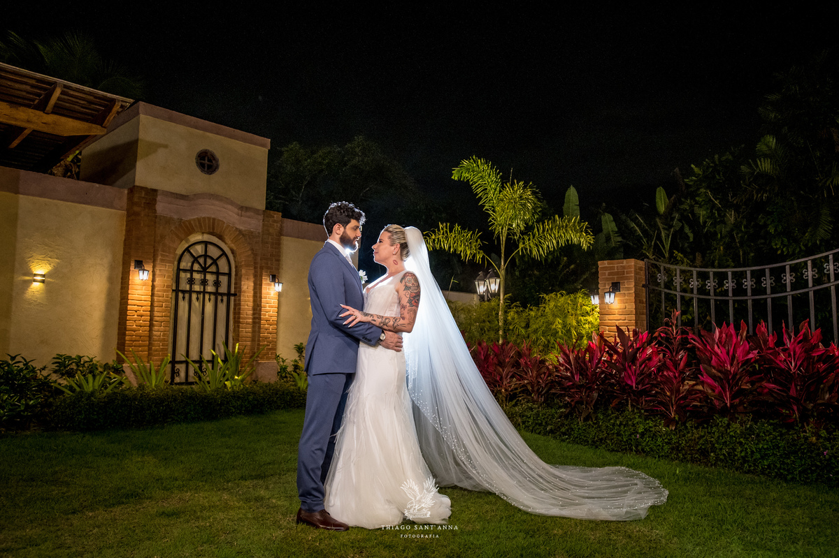 Noivos foto de inspiração.