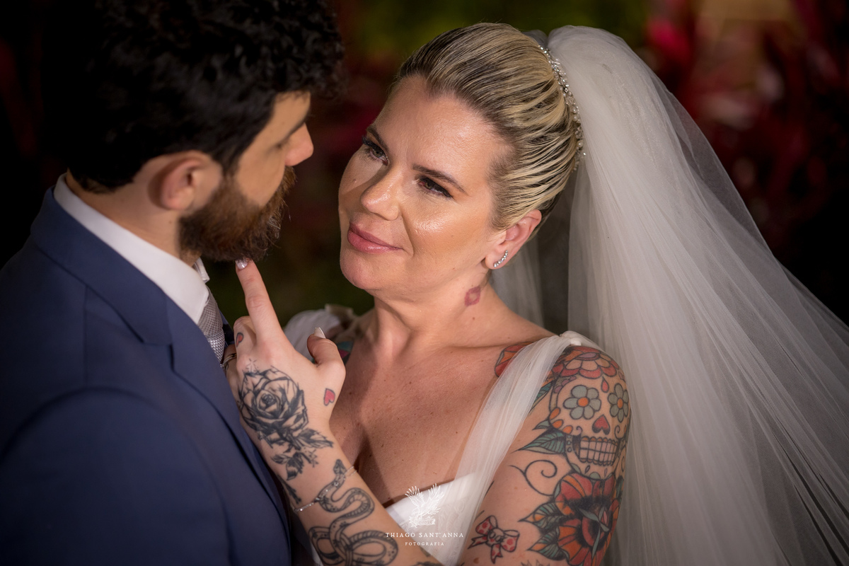 Noivos foto de inspiração.