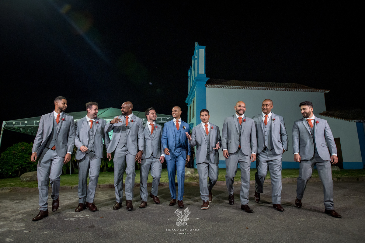 Noivo e padrinhos, Ideias de terno.