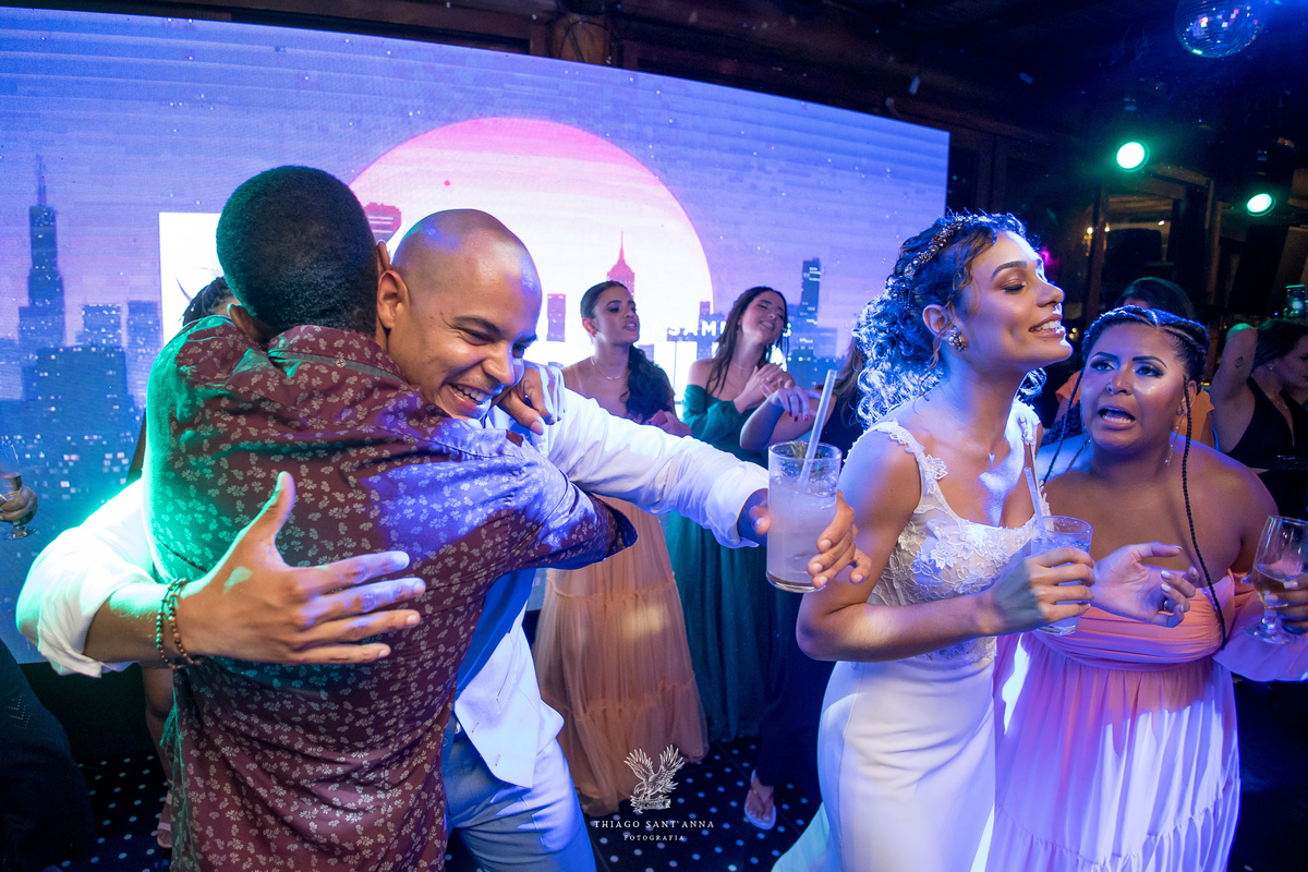 Pista de dança casamento.