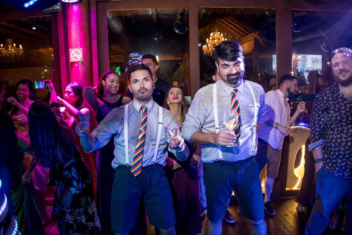 Pista de dança casamento.