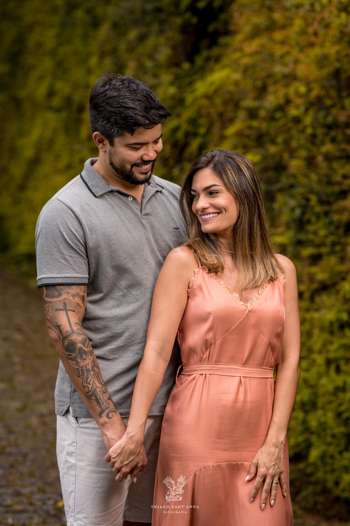 Ideia de foto em casal ensaio de casamento.