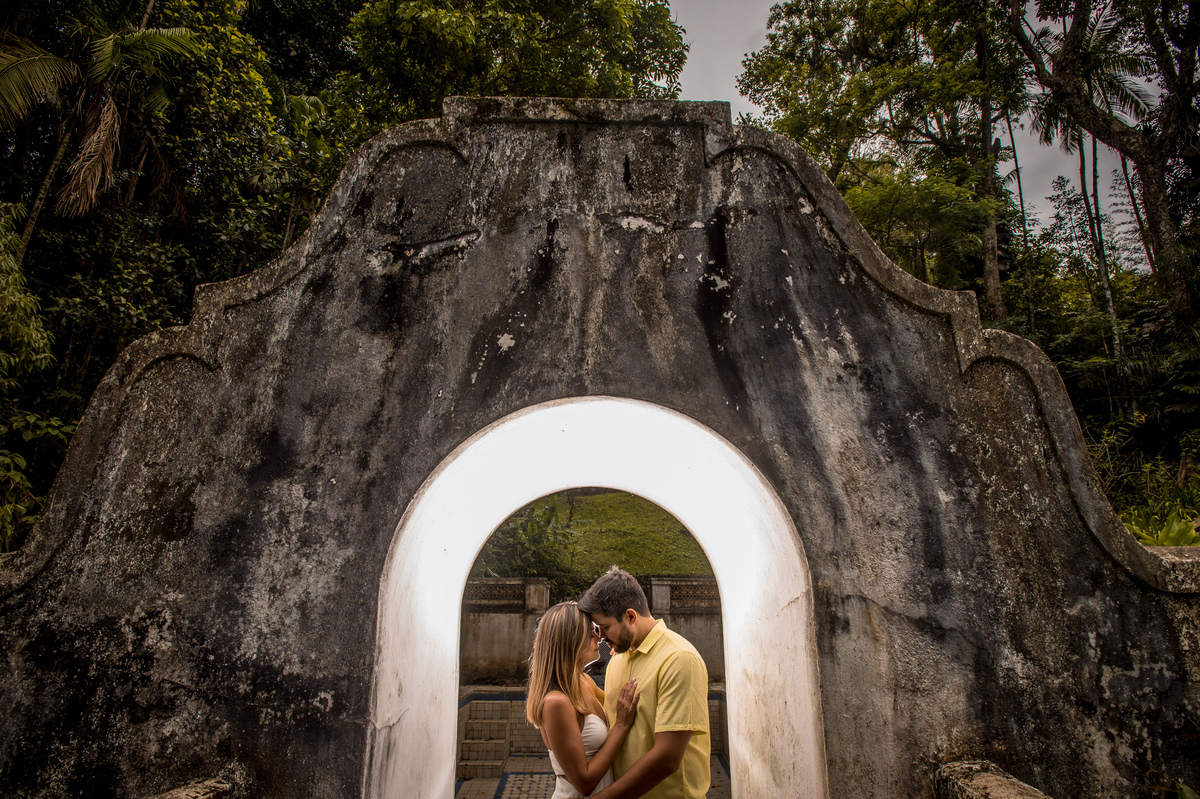 Ideia de foto em casal no Museu do Açude.
