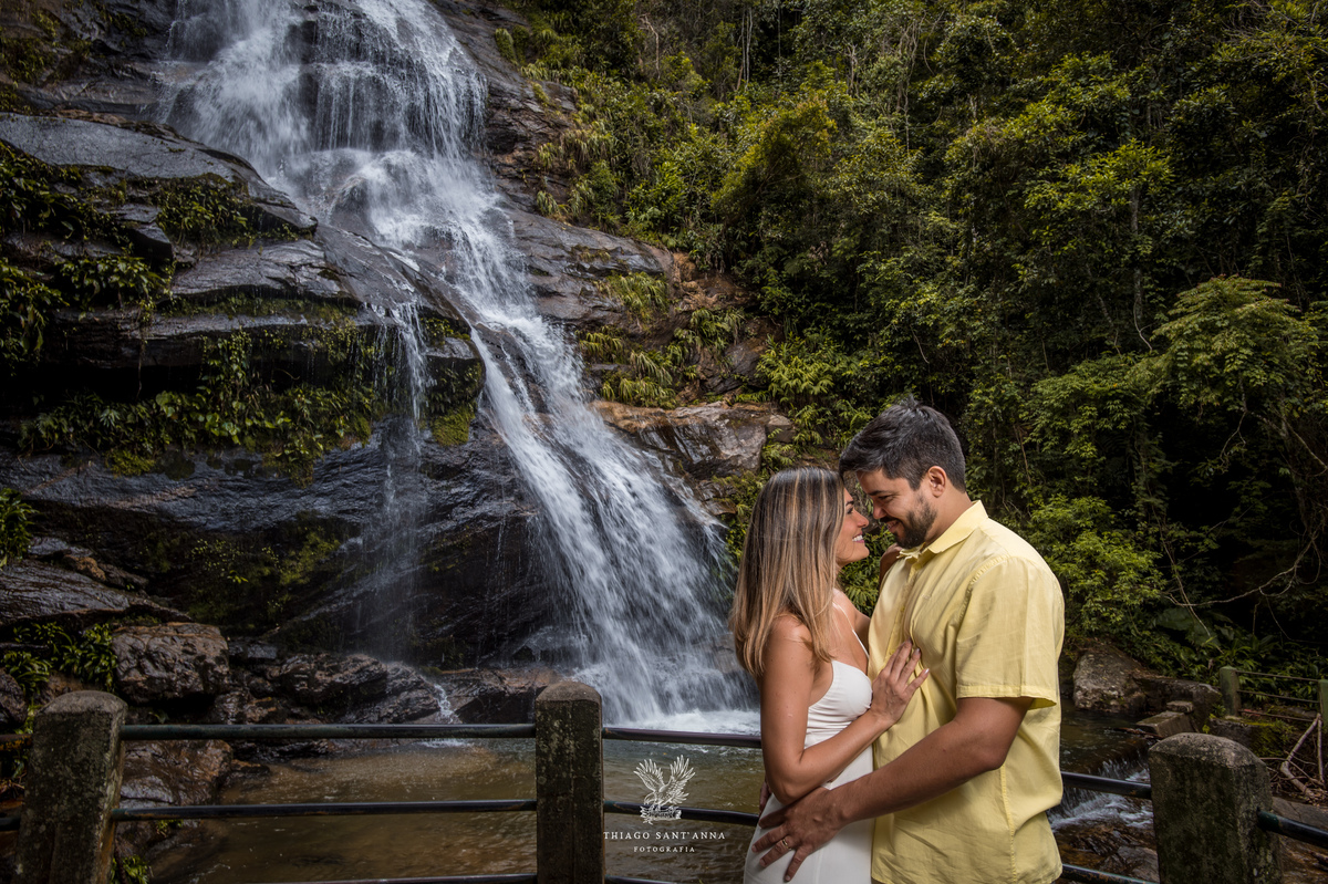 Ensaio de casamento cachoeira.
