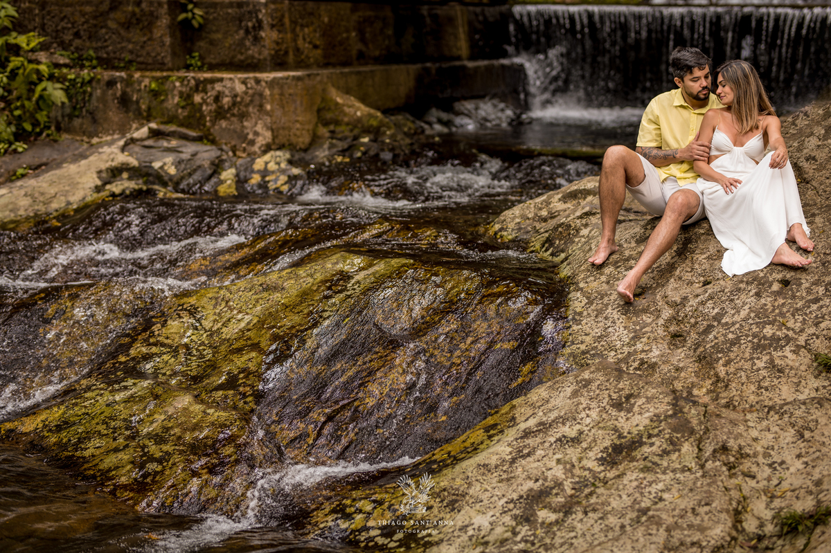 Ensaio de casamento cachoeira.