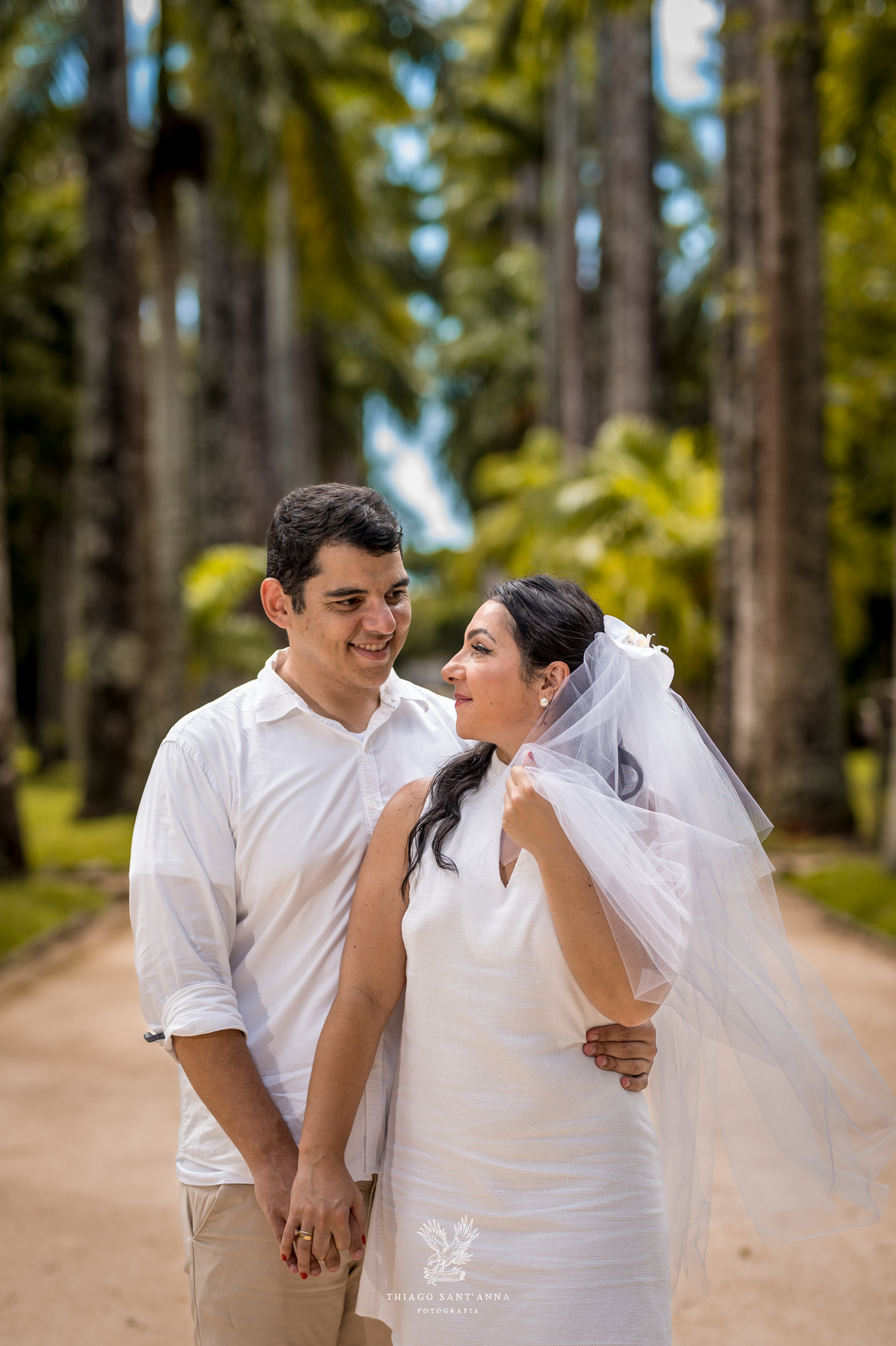 Ideia de pose em casal.