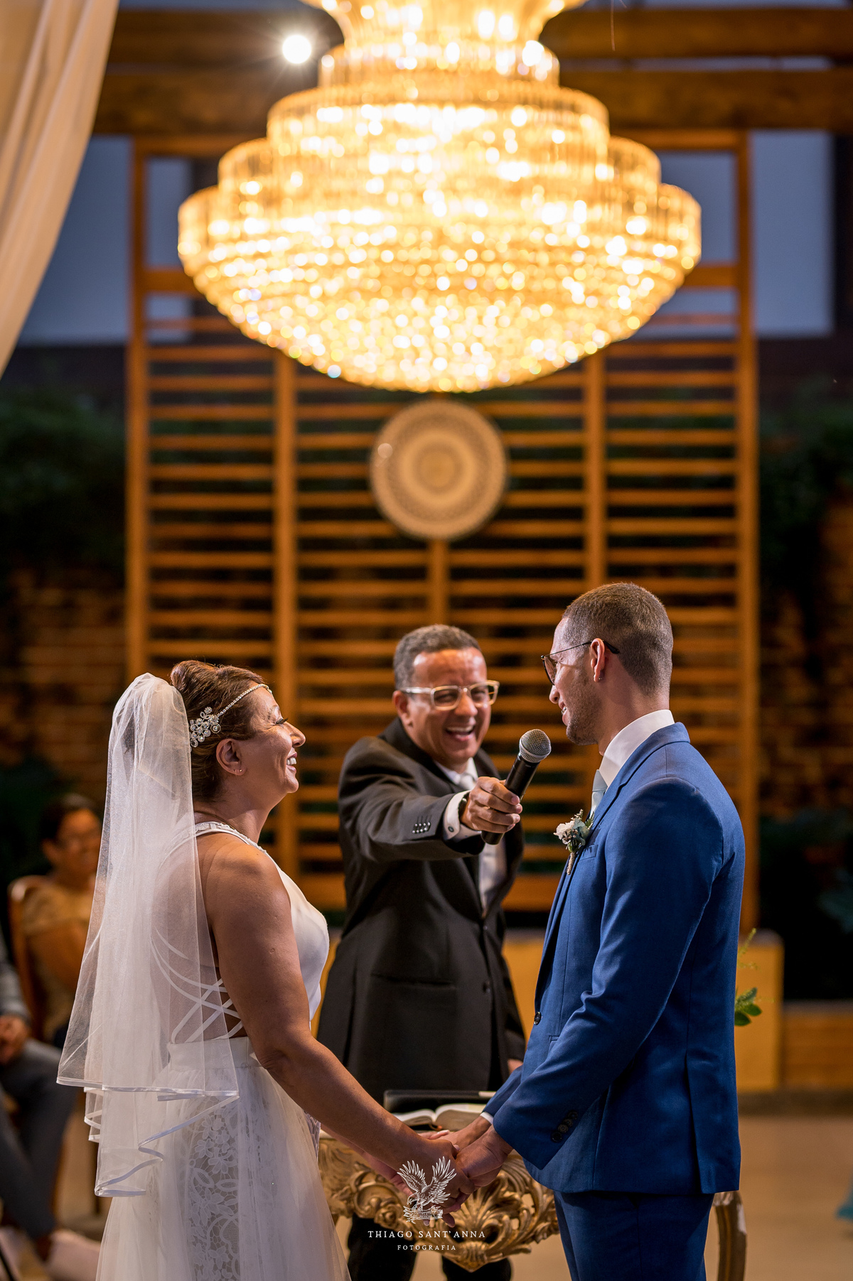Discurso novos na cerimônia casamento.
