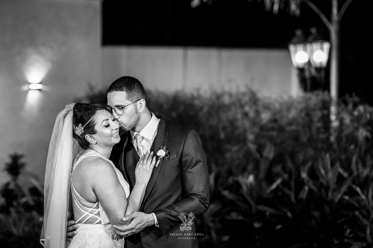 Noivos na Cerimônia casamento.