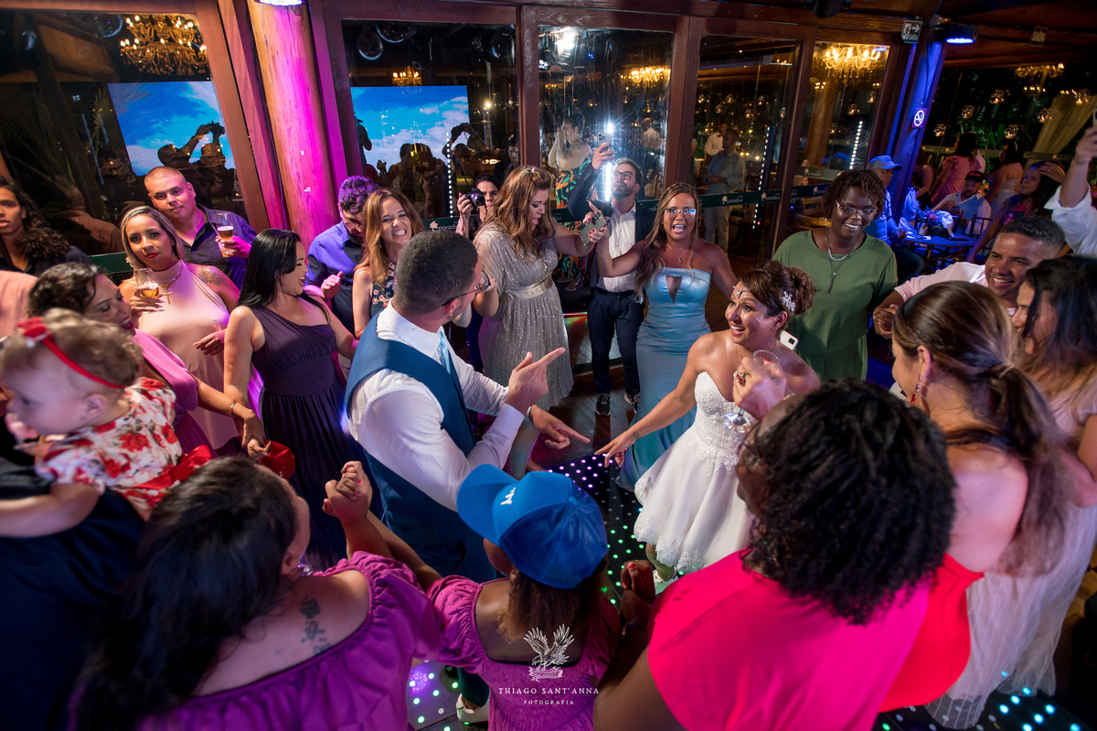 Pista de dança festa de casamento.