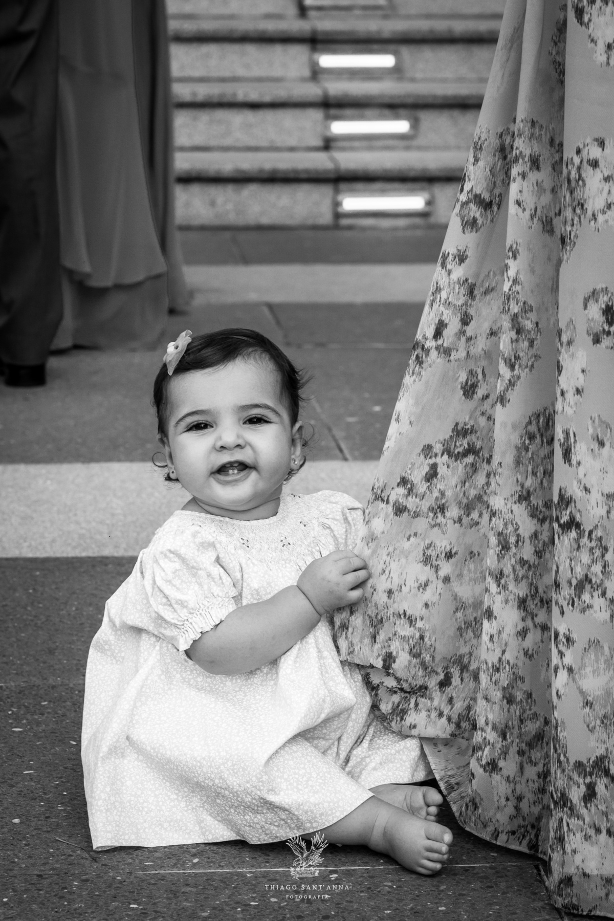 Família na Cerimônia de casamento.