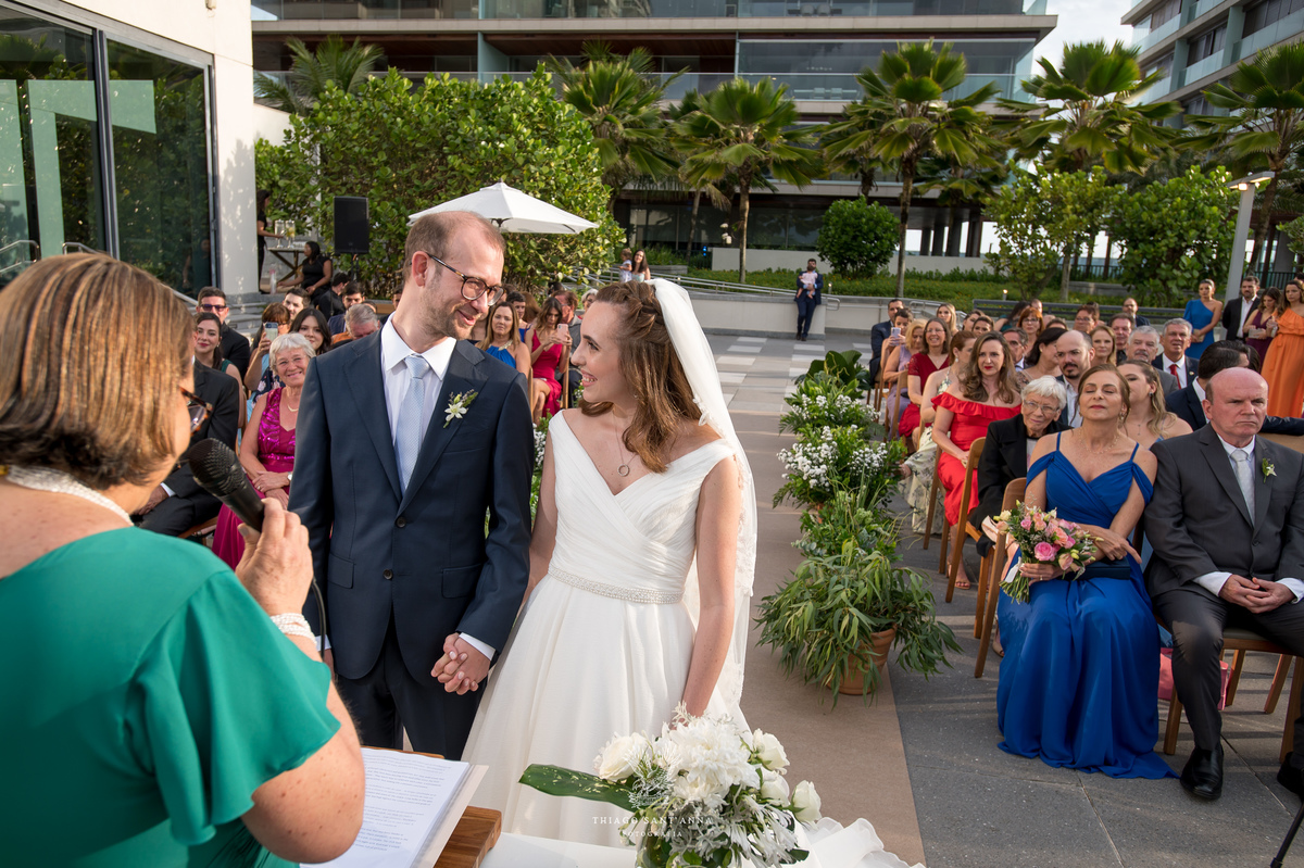 Cerimônia de casamento.