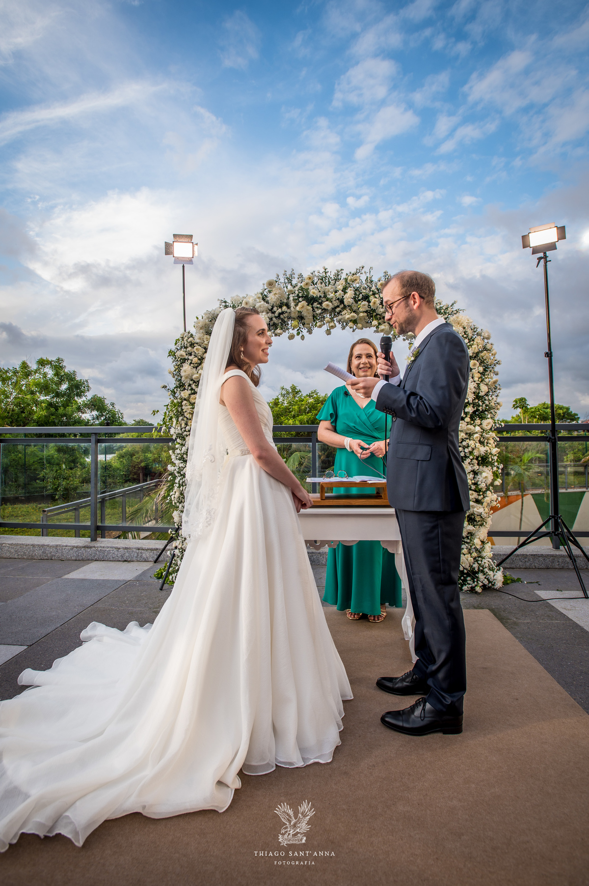 Discurso do noivo.
