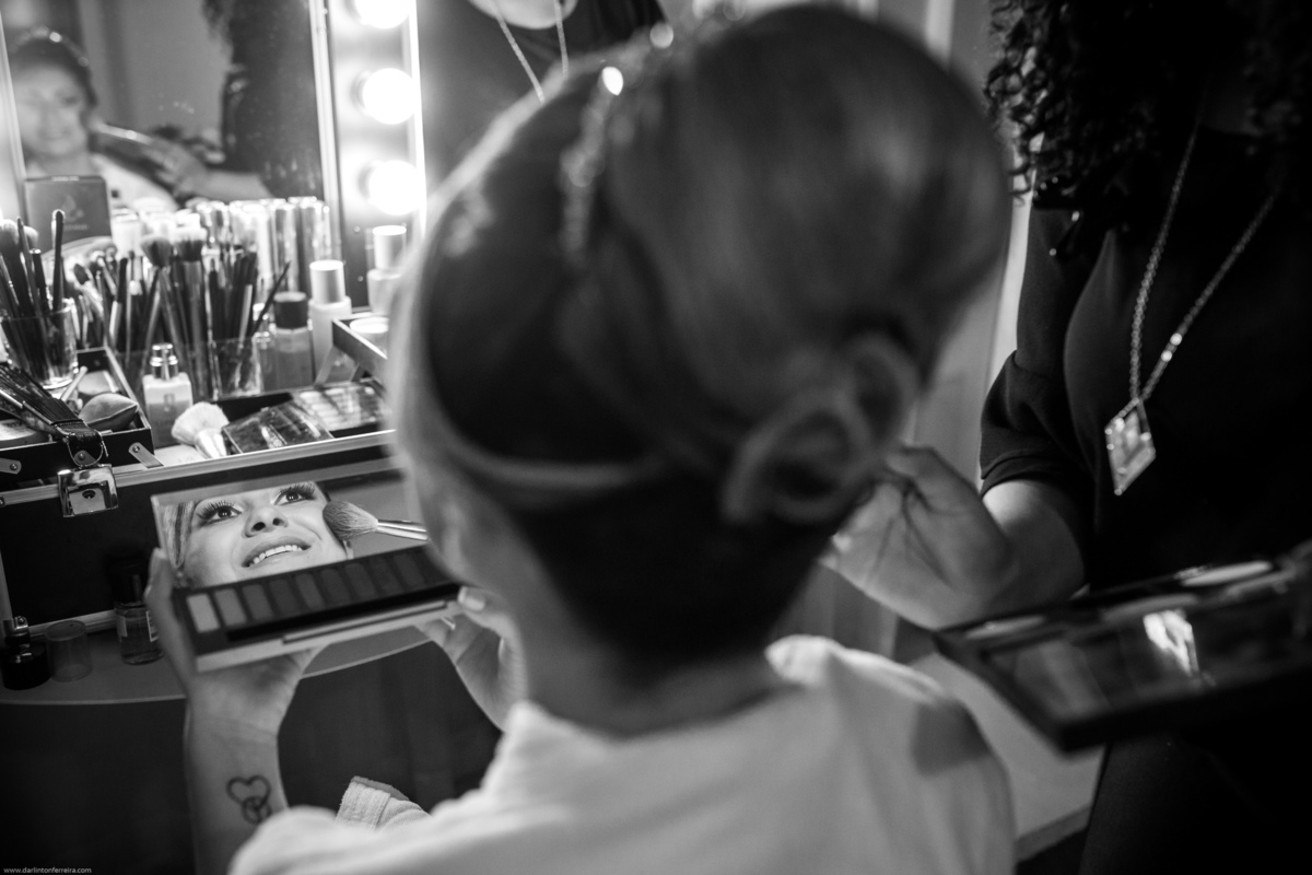 dia da noiva maquiagem maquiador preto e branco