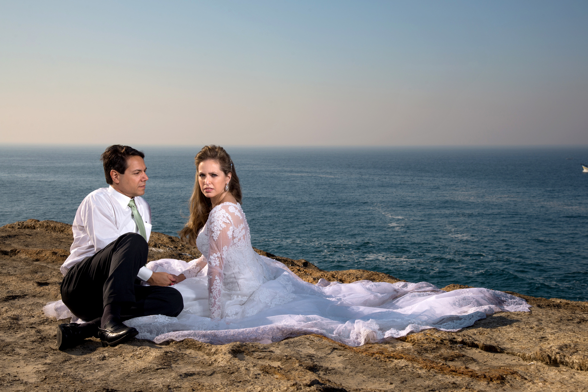 Trash the Dress na Praia