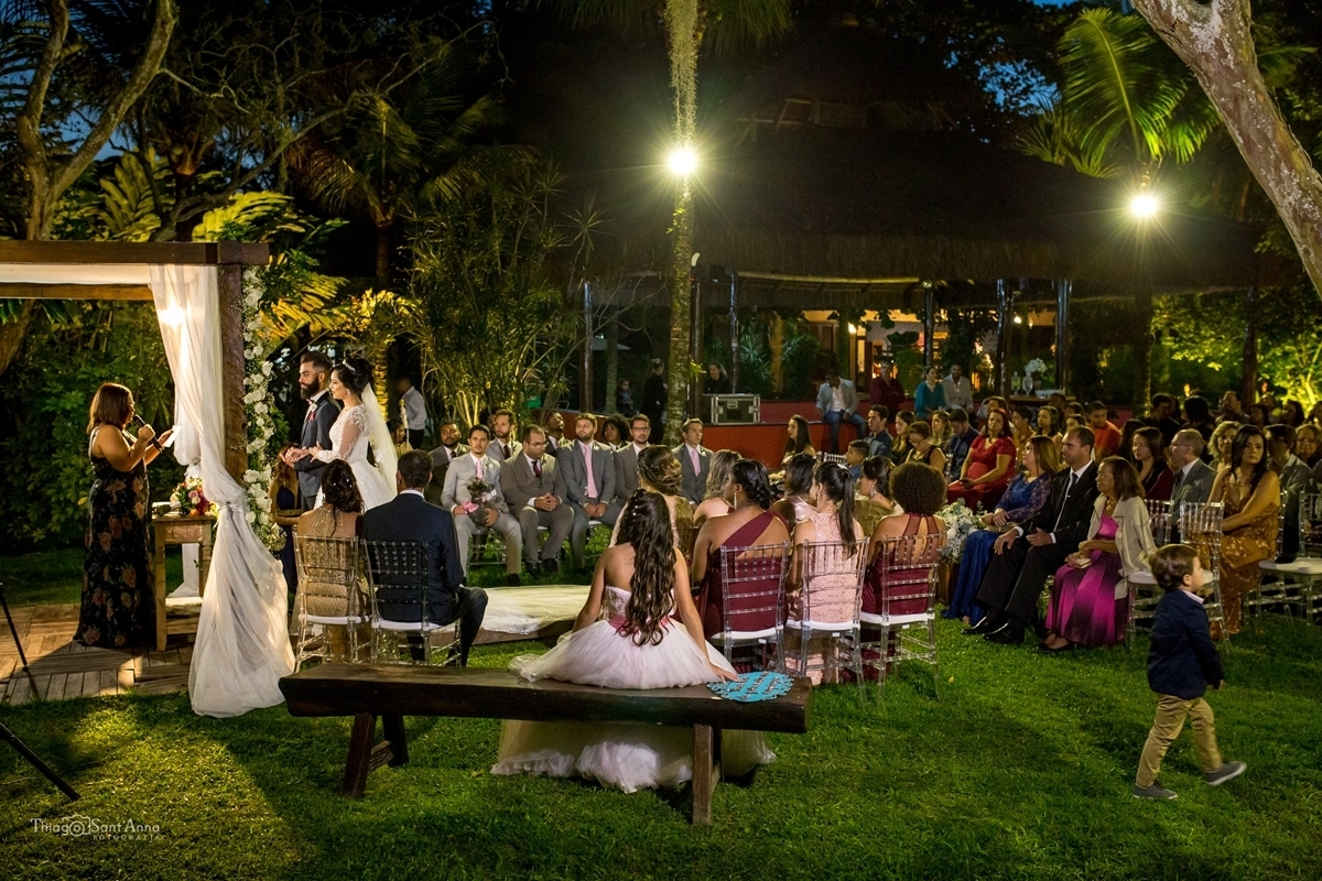 Cerimônia de casamento no espaço paradisus