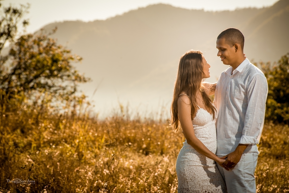 Pré wedding no campo