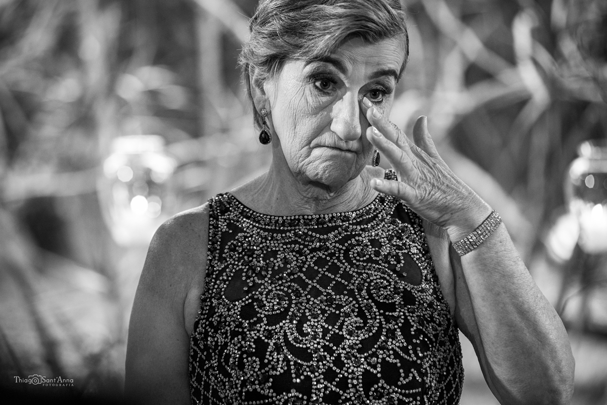 Emoção no casamento