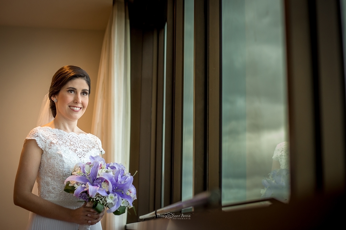 Buquê de Lirio lilás