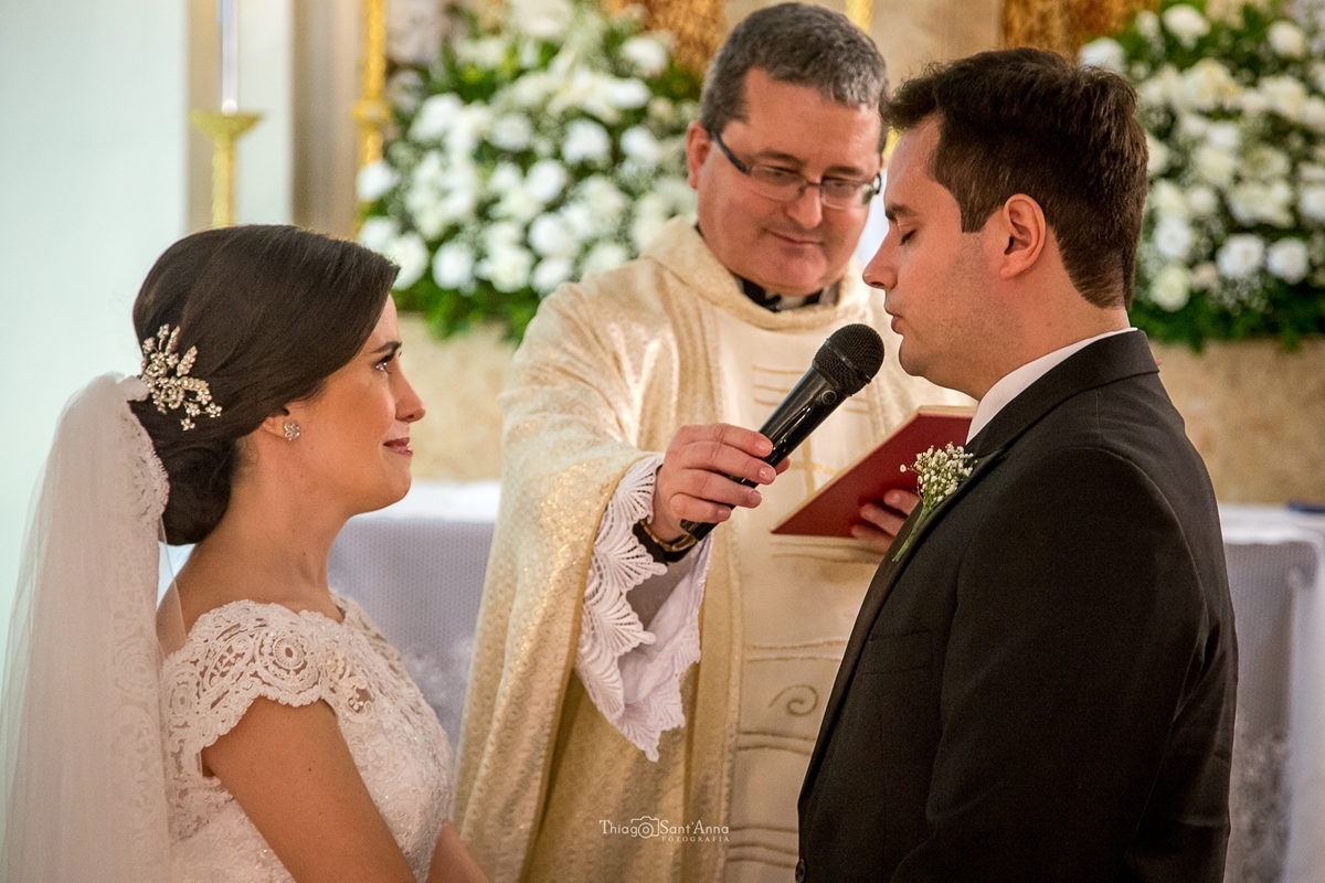 Noivo falando seus votos
