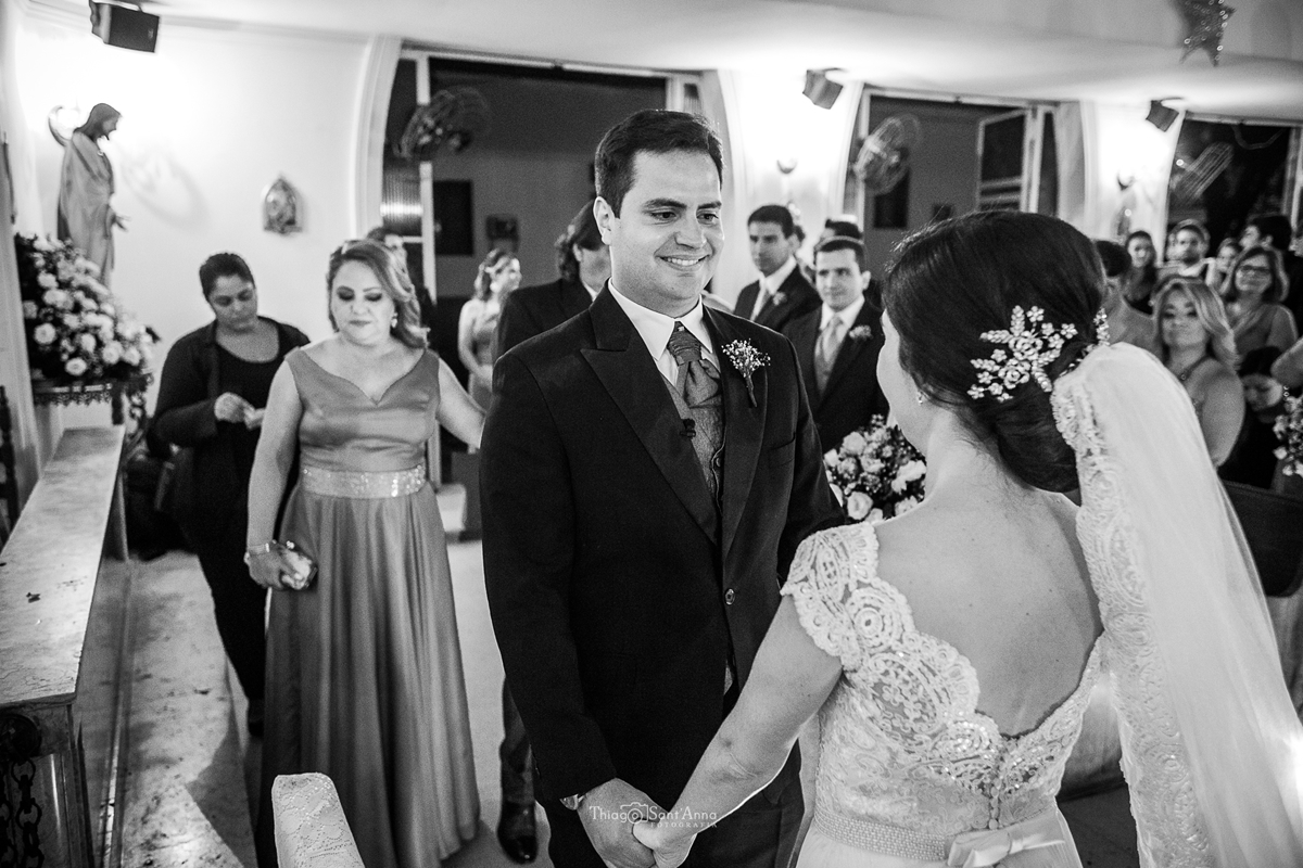 cerimônia de casamento na igreja