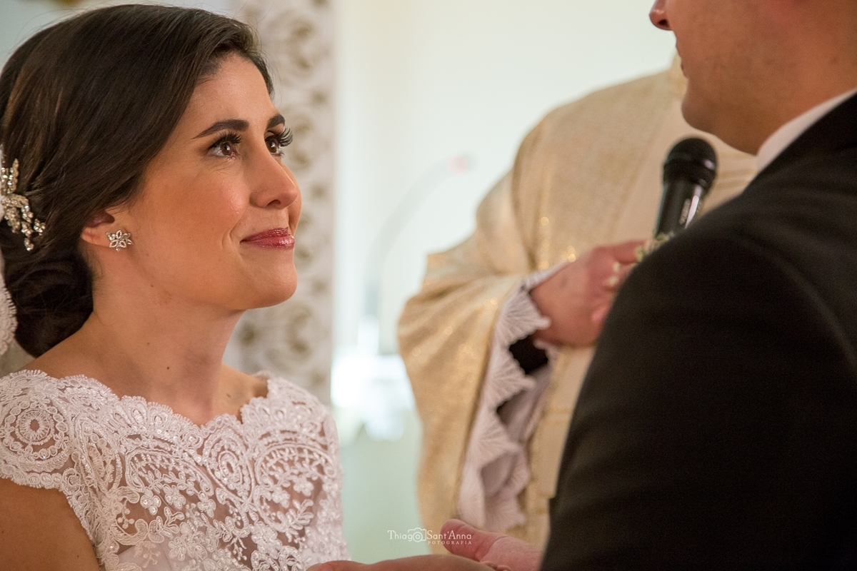 cerimônia de casamento na igreja