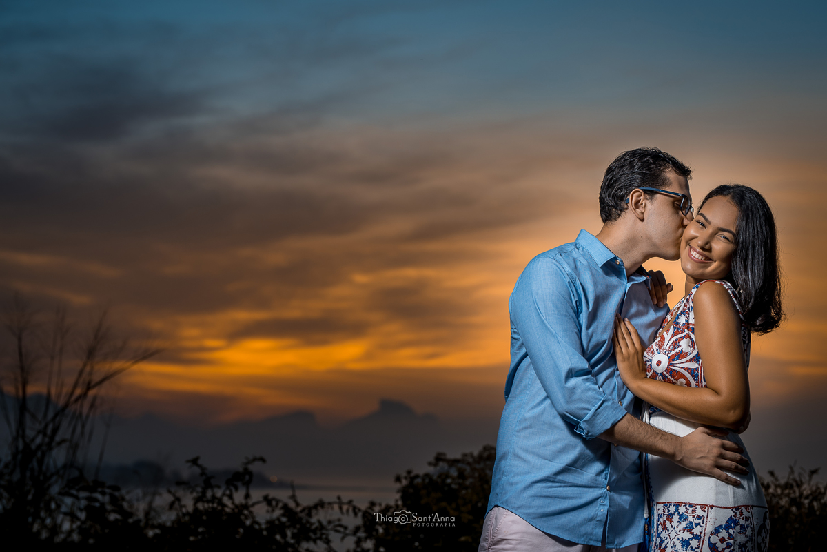 Ensaio pré casamento na praia por Thiago Sant' Anna Fotografia.