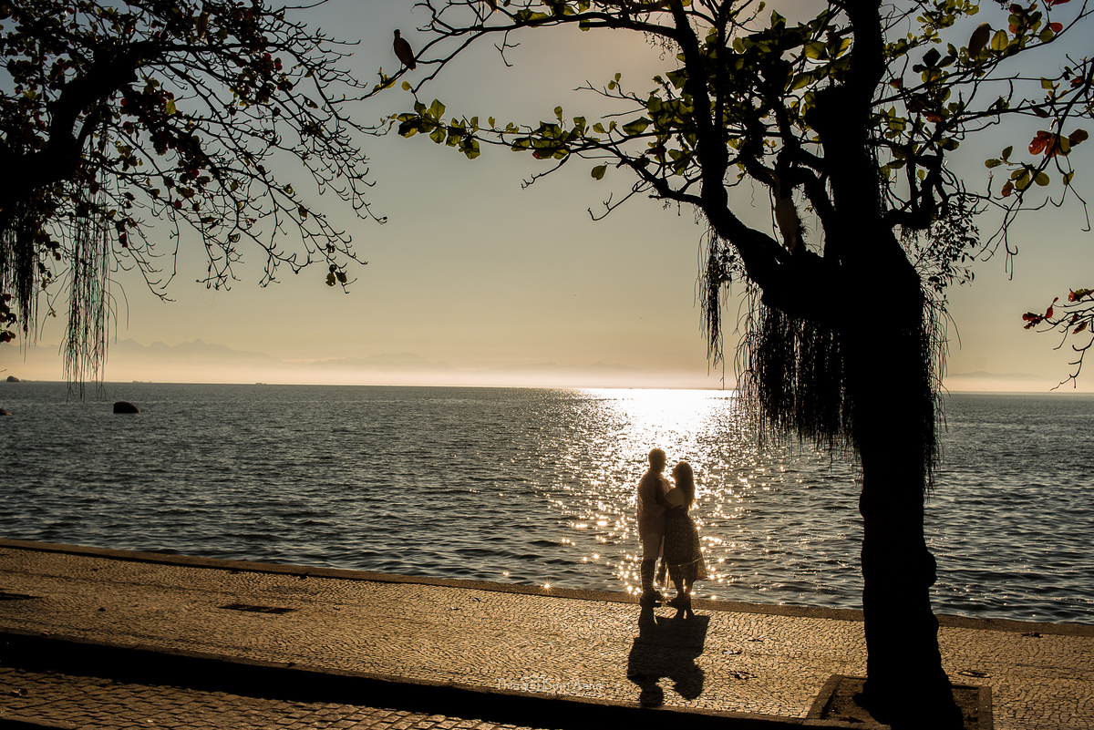 ensaio casal por do sol Ilha de Paquetá