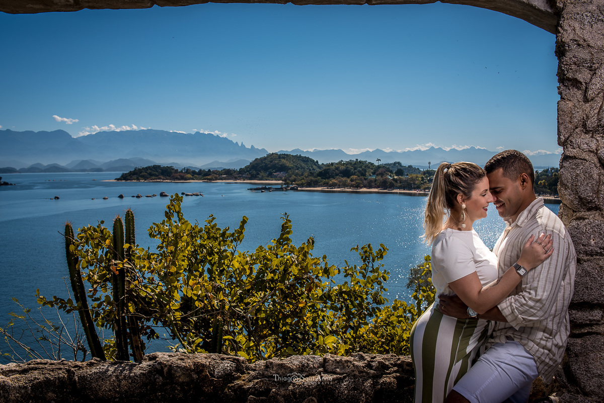 ensaio casal paisagem praia Ilha de Paquetá