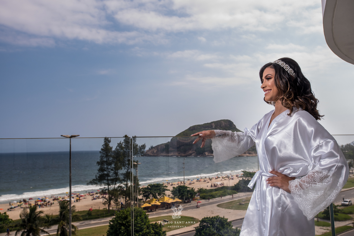 dia de noiva paisagem praia 