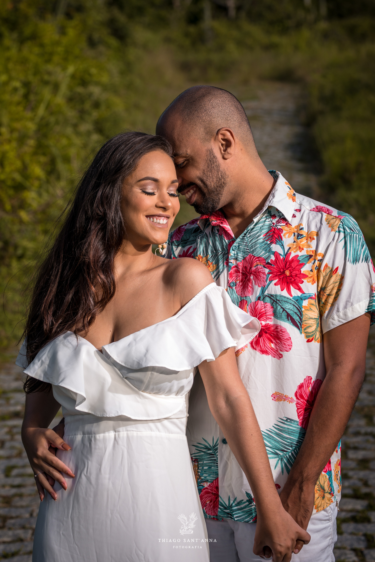 ensaio casal ambiente externo paisagem vegetação