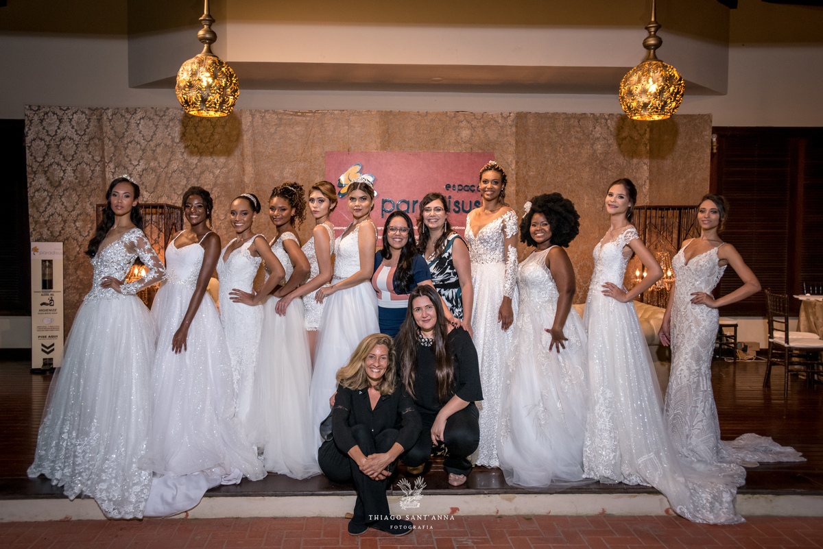 cobertura desfile Agatha noivas modelos apresentadoras