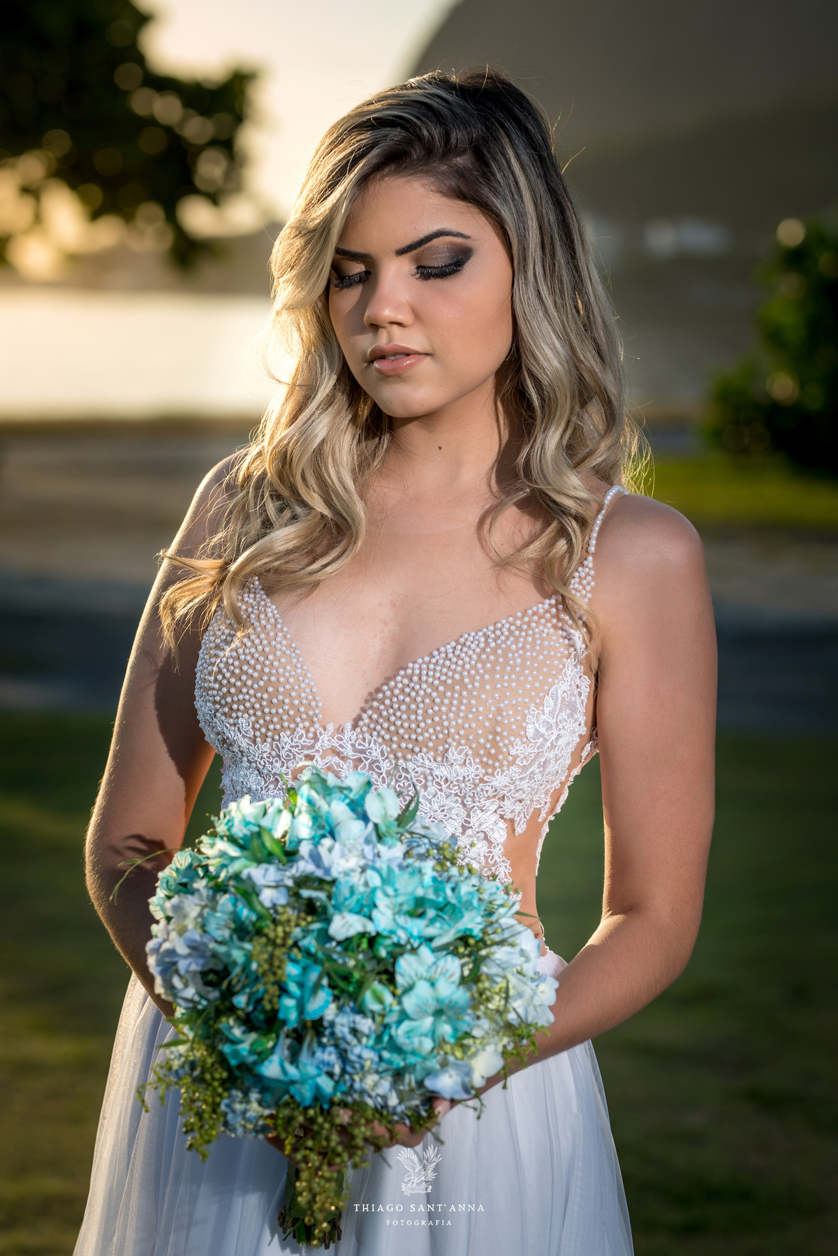 ensaio editorial noiva vestido bordado