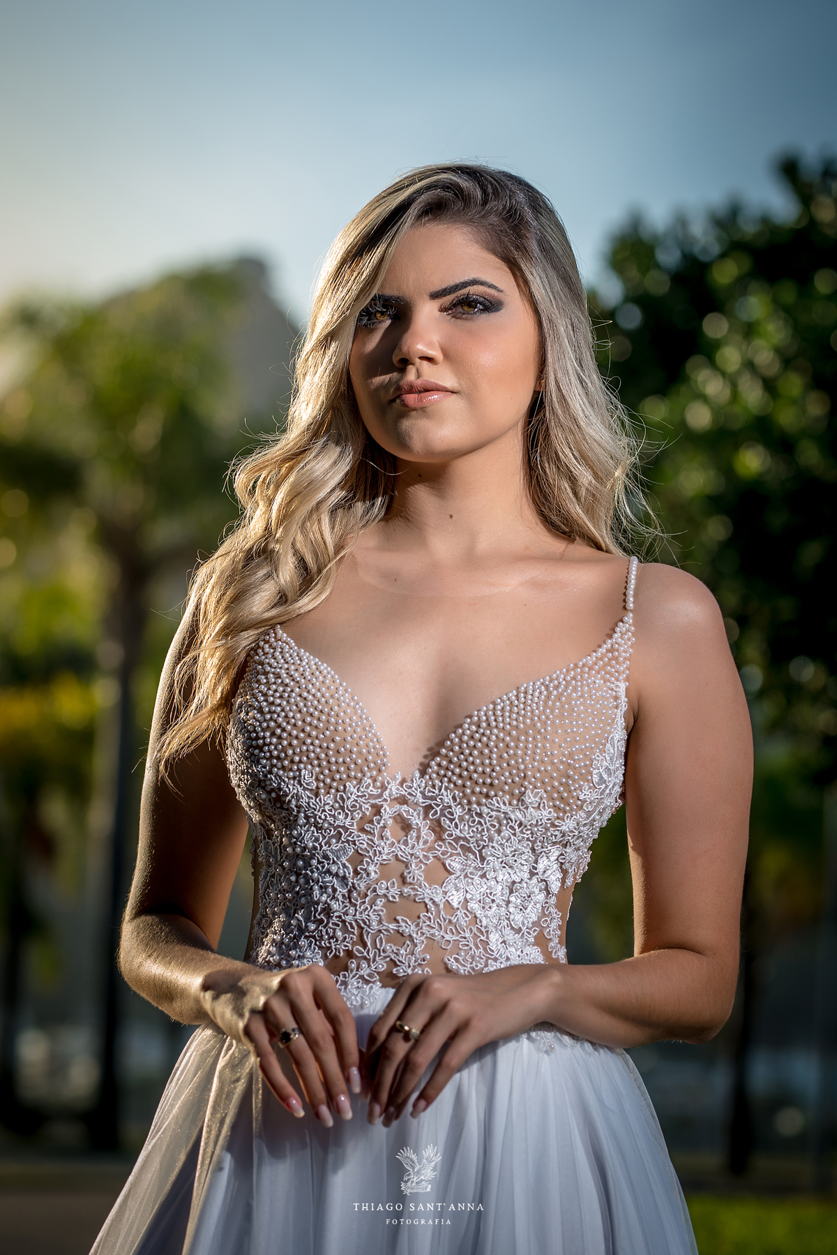 ensaio editorial noiva vestido renda pérolas